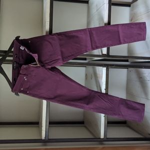 Lucky Brand 110 Skinny Sateen Pants